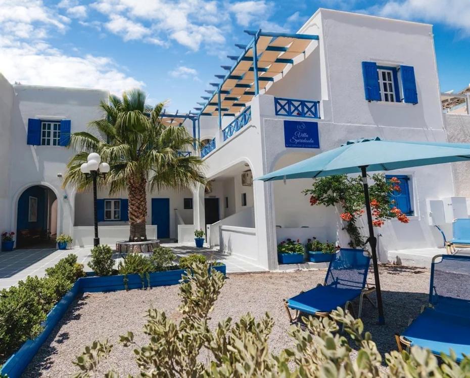 Spiridoula Villa - Santorini Seaside Retreats بيريسا المظهر الخارجي الصورة